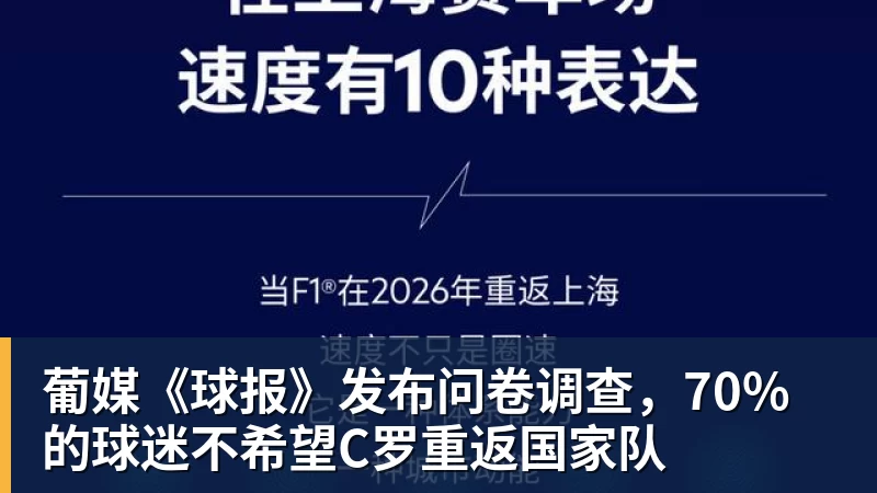 葡媒《球报》发布问卷调查,70%的球迷不希望C罗重返国家队